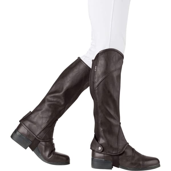 Dublin Unisex Stretch Fit Halvchaps Small Brun Brown Small