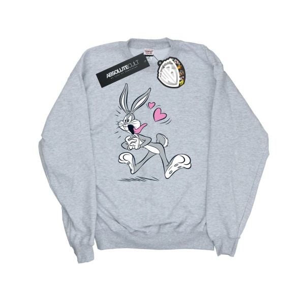 Looney Tunes Dam/Damer Bugs Bunny In Love Sweatshirt XL Hea Heather Grey XL