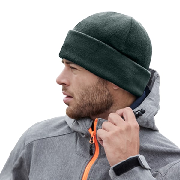 Beechfield Återvunnen Fleece Beanie One Size Stålgrå Steel Grey One Size