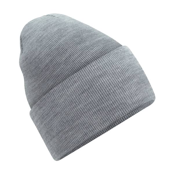 Beechfield Original Deep Cuffed Beanie One Size Ash Ash One Size