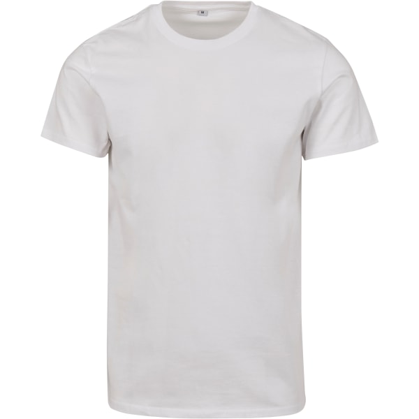 Bygg ditt varumärke Unisex Vuxen Merch T-shirt S Vit White S