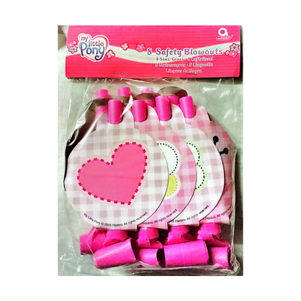 My Little Pony Ljudpipa (8-pack) One Size Rosa Pink One Size