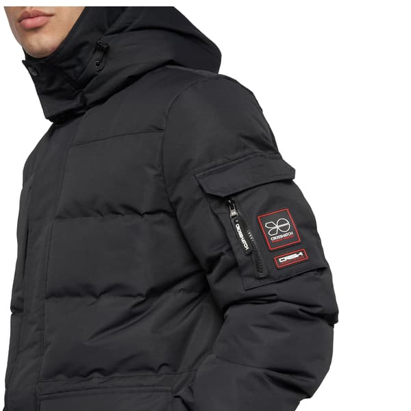 Crosshatch Herr Milwaka Lång Vadderad Jacka M Svart Black M
