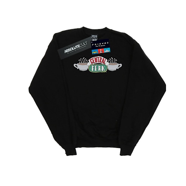 Friends Dam/Damer Central Perk Skiss Sweatshirt S Svart Black S