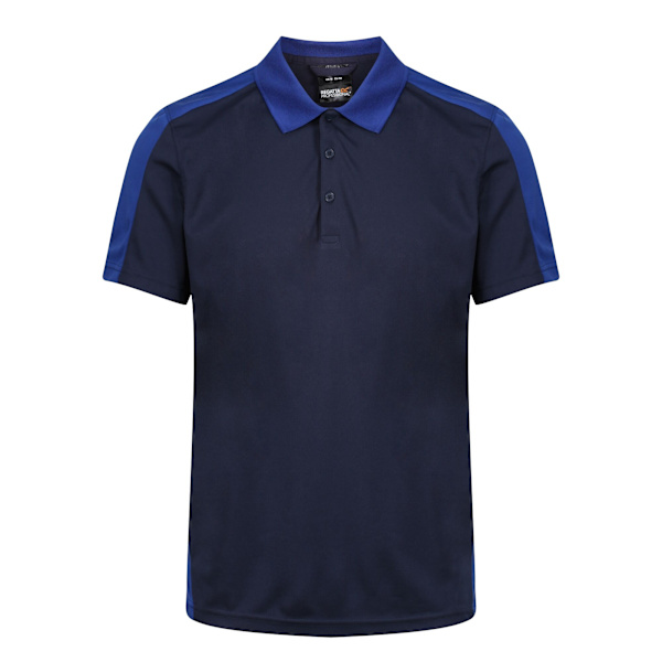 Regatta Contrast Coolweave Pique Poloskjorta L Marinblå/New Royal Navy/New Royal L