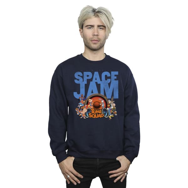 Space Jam: A New Legacy Herr Tune Squad Sweatshirt S Marinblå Navy Blue S