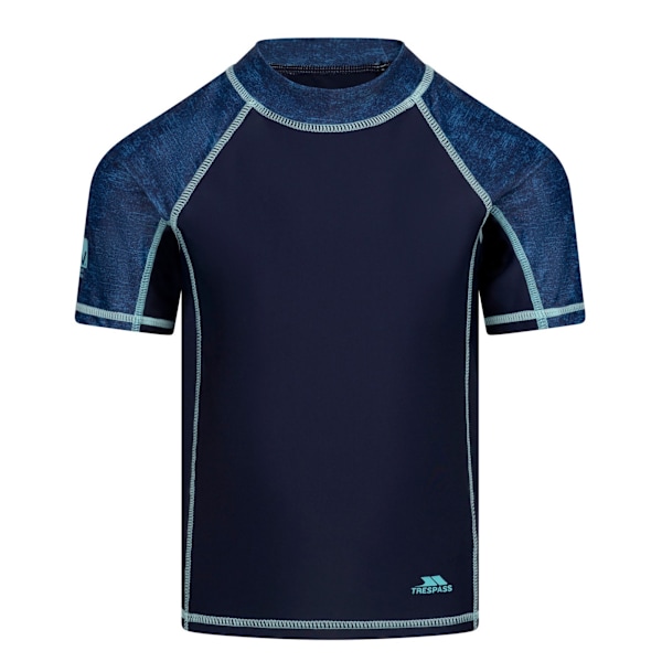Trespass Calder Rash Guard för barn 2-3 år Marinblå Navy 2-3 Years