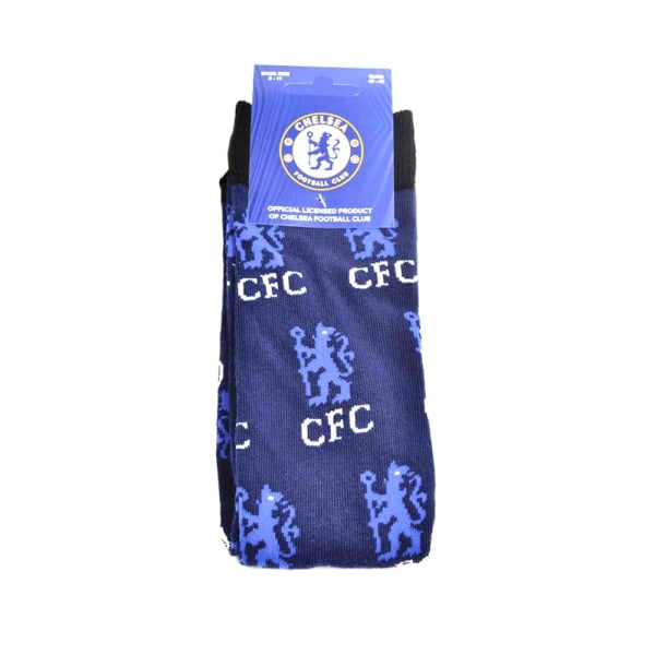 Chelsea FC Unisex Vuxen All-Over Print Socks 4 UK-6 UK Blue Blue 4 UK-6 UK