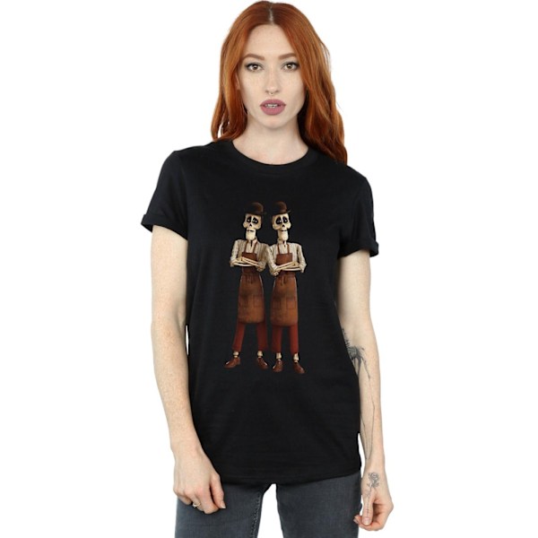 Disney Dam/Damer Coco Oscar Och Felipe Tvillingbröder Bomull Black 4XL