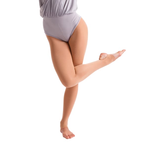 Silky Dam/Dam Dans Strumpbyxor med Stigbygel (1 Par) Medium (5ft-5ft8”) Tan Medium (5ft-5ft8”)