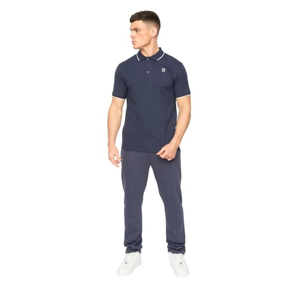 Crosshatch Herr Crufton Pikétröja M Marinblå Navy M