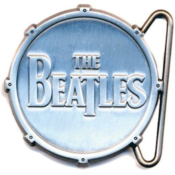 The Beatles Drum Bältesspänne One Size Blå/Silver Blue/Silver One Size