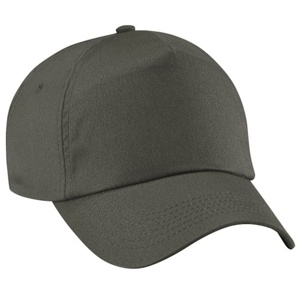 Beechfield Unisex Original 5-Panel Baseballkeps (2-pack) Olive One Size
