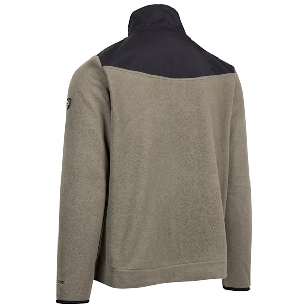 Trespass Mens Chidden Fleece Top S Herb Herb S