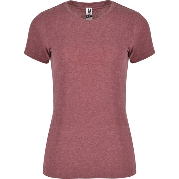 Roly Dam T-shirt med korta ärmar, Fox Heather, Storlek L, Garnet Garnet L