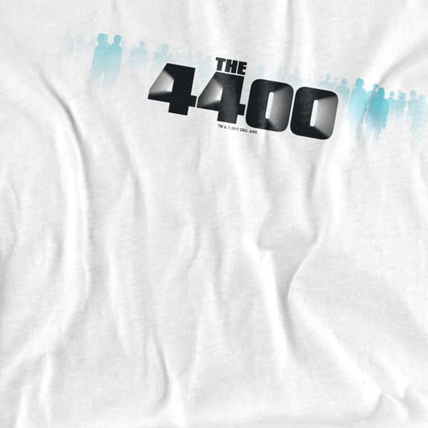 The 4400 Herr Logo T-Shirt S Vit White S