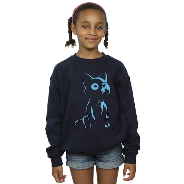 Disney Girls Lightyear Sox Cute Stare Sweatshirt 5-6 år Marinblå Navy Blue 5-6 Years