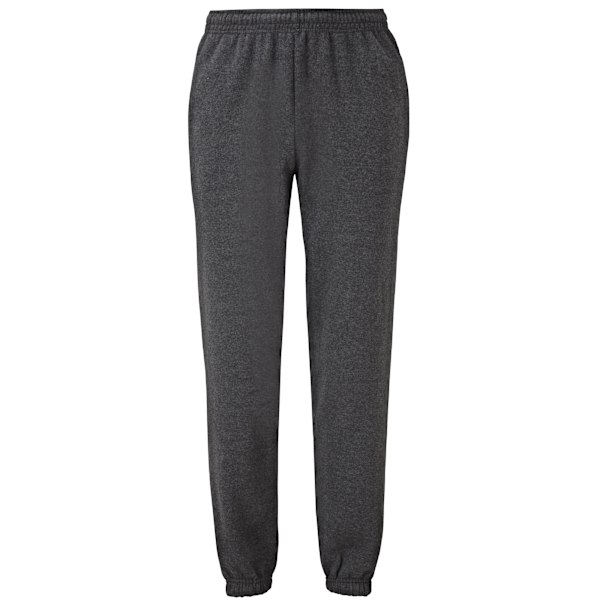 Fruit Of The Loom Herr Joggbyxor med Elastiska Muddar / Joggingbyxor Dark Heather M