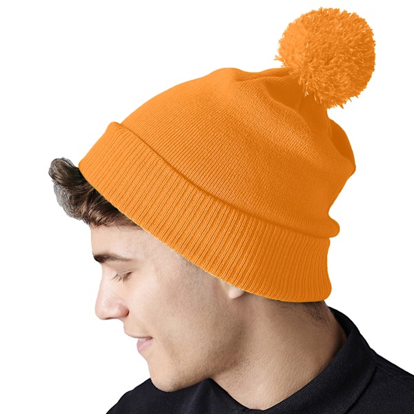 Beechfield Snowstar Thermal Beanie One Size Fluorescerande Orange Fluorescent Orange One Size
