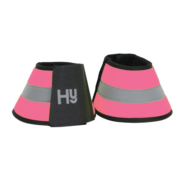 HyVIZ Reflector Horse Overreach Boots Cob Pink Pink Cob