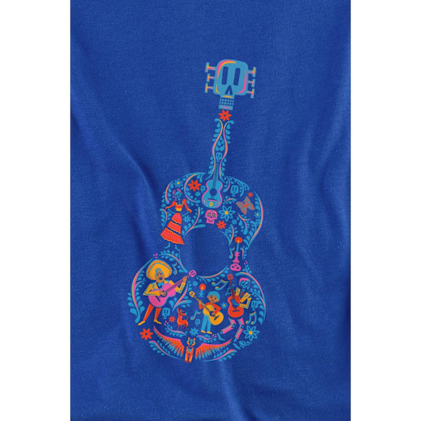Coco Unisex Vuxen Ernesto Miguel Hector Färgglada Gitarr Tröjor Royal Blue XL