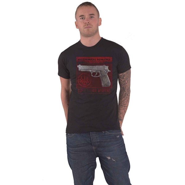 My Chemical Romance Unisex Adult CW Volume 1 T-Shirt M Svart Black M