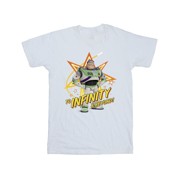 Disney Mens Toy Story Buzz To Infinity T-Shirt S Vit White S