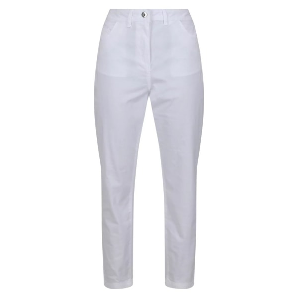 Regatta Womens/Ladies Gabrina II Skinny 3/4 Jeans 8 UK R White White 8 UK R
