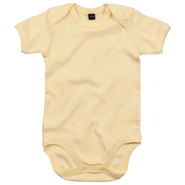 Babybugz Baby Unisex Bomull Body 12/18 Månader Mjuk Gul Soft Yellow 12/18 Months