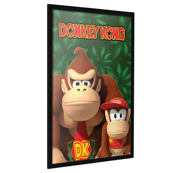 Donkey Kong Maxi Donkey & Diddy Kong Poster 91,5cm x 0,12cm x 6 Multicoloured 91.5cm x 0.12cm x 61cm