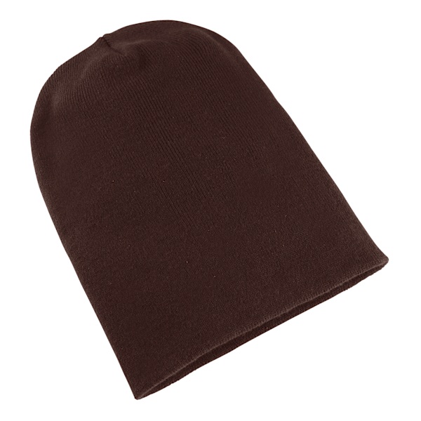 Yupoong Flexfit Unisex Heavyweight Lång Beanie Vintermössa En Storlek Brown One Size