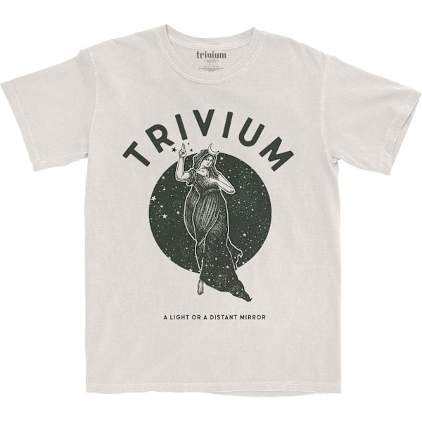 Trivium Unisex Vuxen Moon Goddess Bomulls T-shirt XL Natur Natural XL