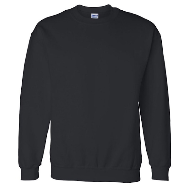 Gildan DryBlend Set-In Crew Neck Sweatshirt för vuxna (13 färger) Black XL