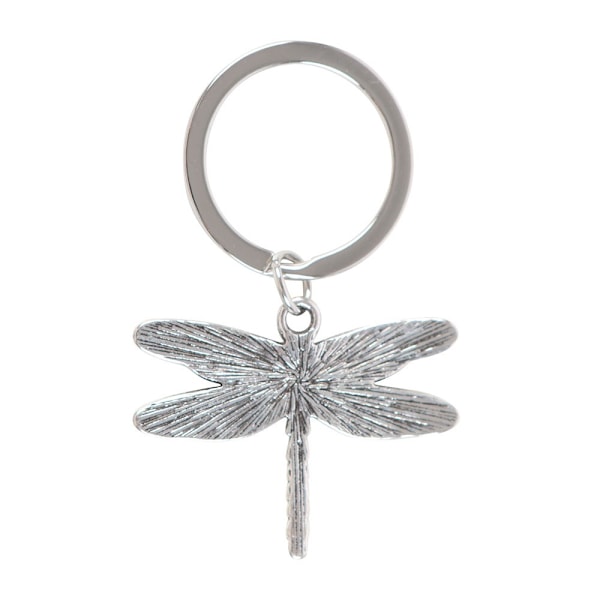 Something Different Nyckelring med Trollslända En Storlek Silver Silver One Size