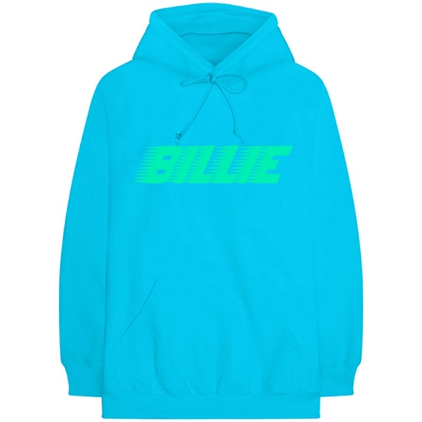 Billie Eilish Unisex Blohsh Logo Hoodie M Neon Blue Neon Blue M