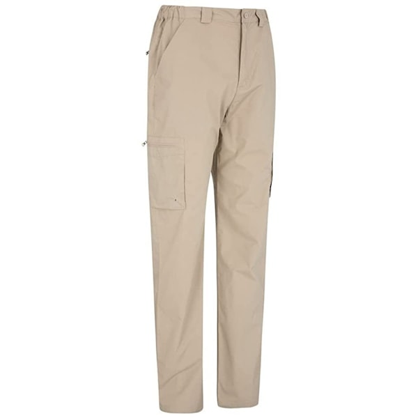 Mountain Warehouse Mens Trek II Cargo Trousers 36R Mörk Beige Dark Beige 36R