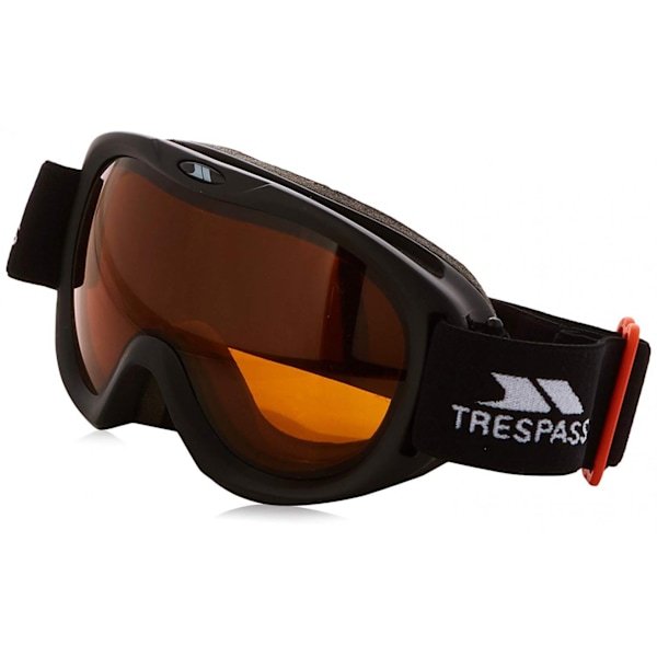 Trespass Hijinx Dubbla Lins Skidglasögon för Barn/Barn En Storlek Matt Black Frame One Size