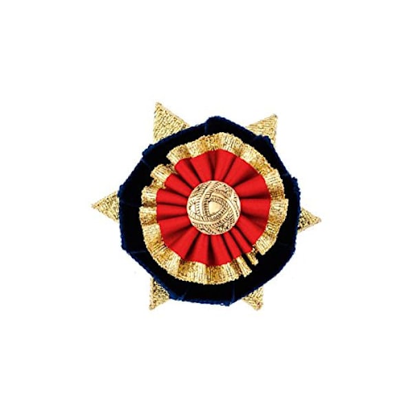 ShowQuest Boston/Ludlow Knapphålsblomma One Size Marinblå/Röd/Guld Navy/Red/Gold One Size