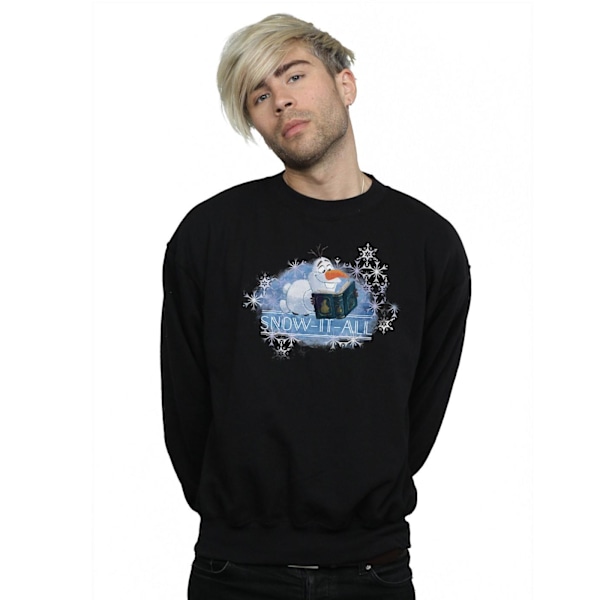 Disney Herr Frozen 2 Olaf Snow It All Sweatshirt XL Svart Black XL