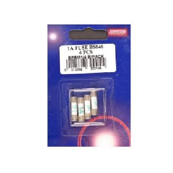 Dencon 1 Amp säkring till BS646 (4-pack) En storlek kan variera May Vary One Size
