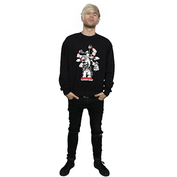 Marvel Deadpool Multitasking Sweatshirt S Svart Black S