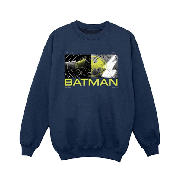 DC Comics Boys The Flash Batman Future To Past Sweatshirt 7-8 Y Navy Blue 7-8 Years