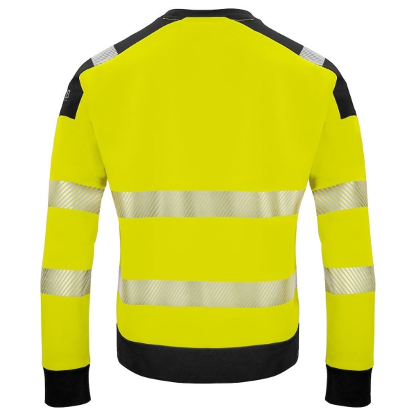 Projob Herr Hi-Vis Sweatshirt L Gul/Svart Yellow/Black L
