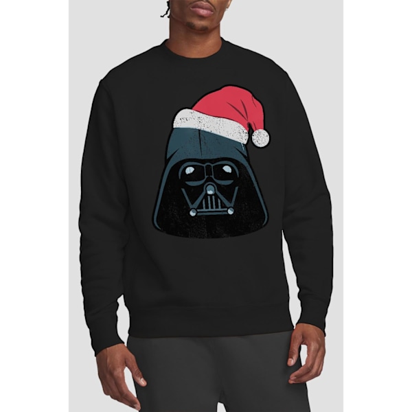 Star Wars Unisex Vuxen Darth Vader Jultröja M Black M