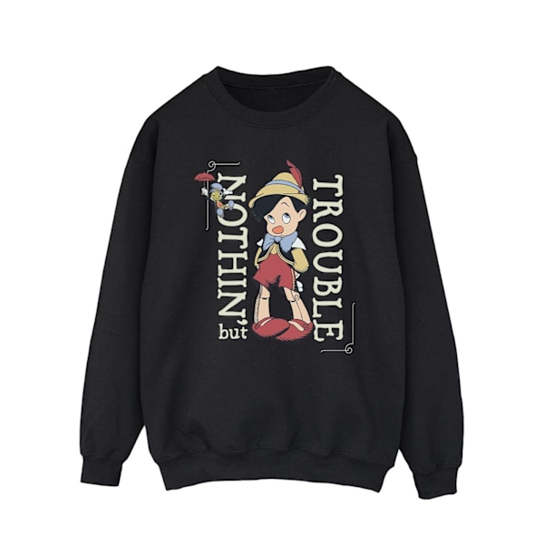 Disney Herr Pinocchio Nothing But Trouble Sweatshirt S Svart Black S