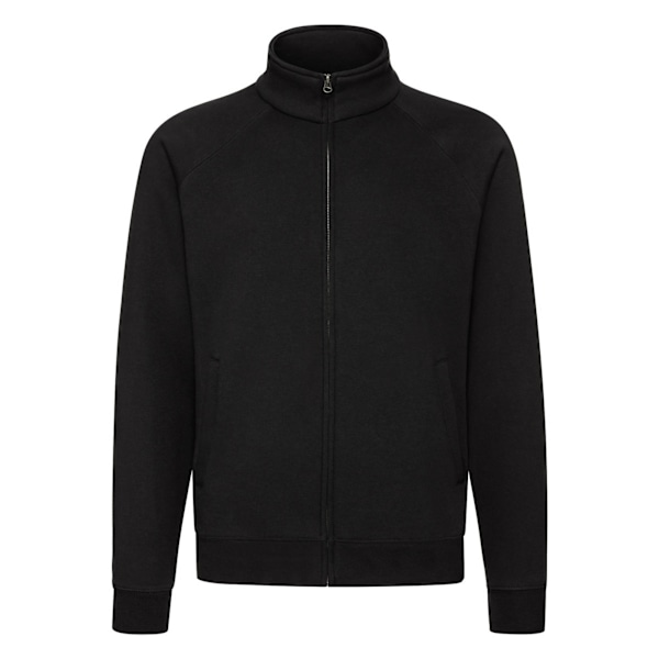 Fruit Of The Loom Herr Full Zip Sweatjacka M Svart Black M