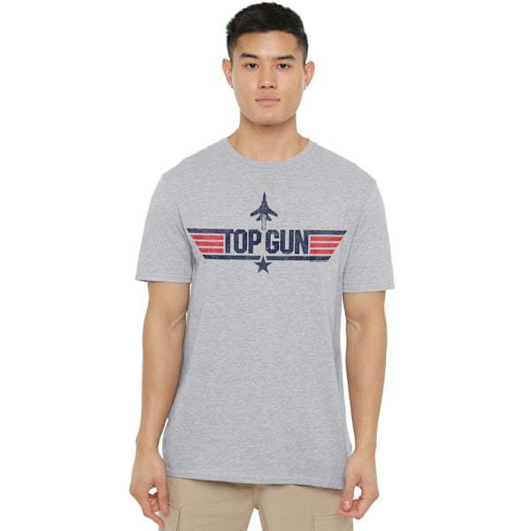 Top Gun Herr Logo T-Shirt XL Sport Heather Sport Heather XL