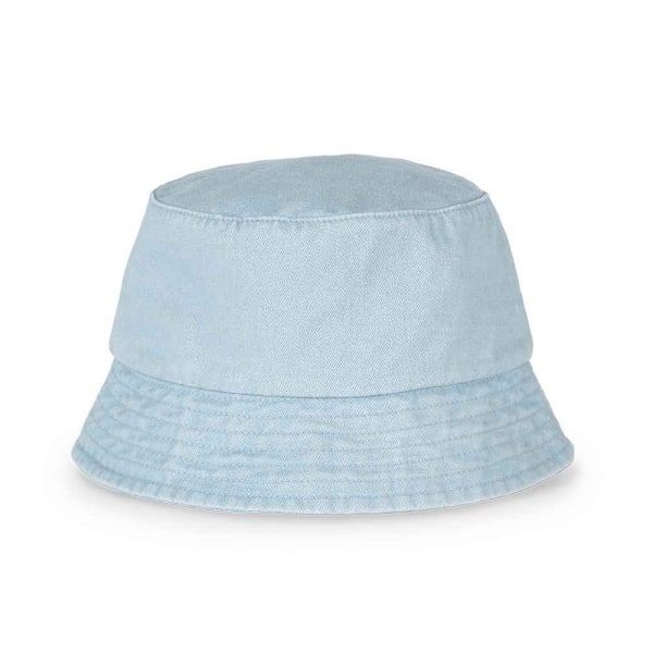 Native Spirit Unisex Vuxen Faded Bucket Hat L-XL Akvamarin Aquamarine L-XL