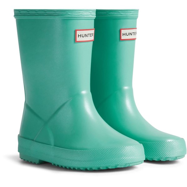Hunter Barn/Barn Första Nebula Gummistövlar 7 UK Barn Pool Blue 7 UK Child