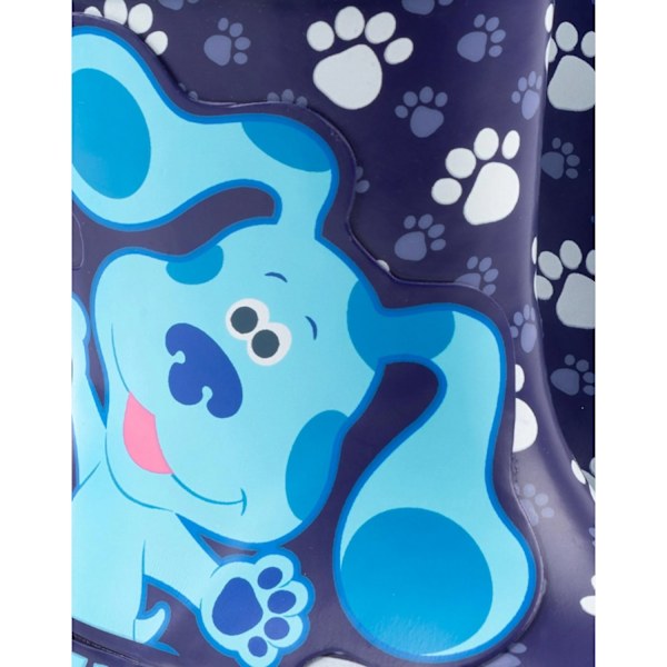 Blue´s Clues & You! Barn/Barn Paw Print Trädgårdsstövlar 6 U Navy/Blue 6 UK Child